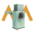 7MD 3 in 1 Vegetable Shredder, Chopper, Cutter | ‎Interchangeable Blades  #9292