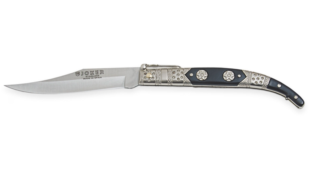 JOKER KNIFE CLASICA DECORADA BLADE 10 CM #N103A