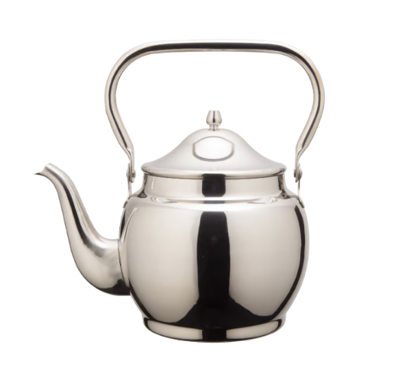 ABO KHAIL STAINLESS TEA POT FROM BARQ AL-HAYAT