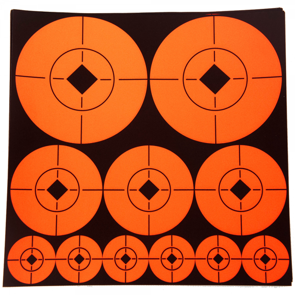 1+2+3 SELF ADHESIVE TARGETS #16-70