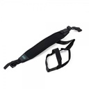 NEOPRENE HANDLE GUN SLING - BLACK FROM ALRIMAYA #22-4261