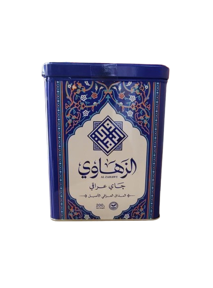 شاي الزهاوي العراقي علبة معدنية 200 جرام