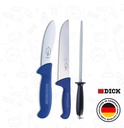 F.DICK BUTCHER SET (3 ps) WITH BLACK COVER