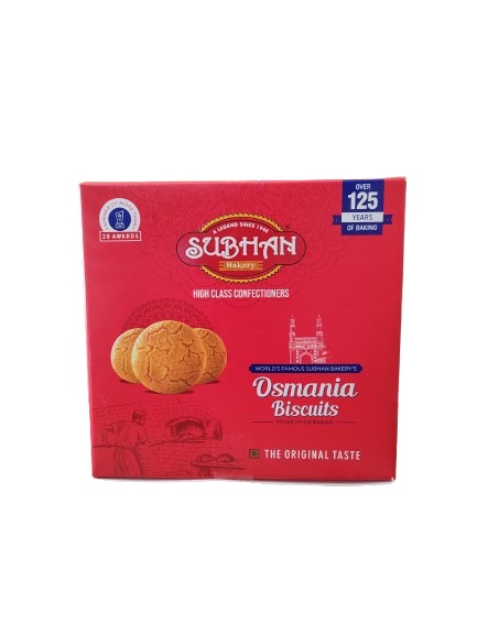 Subhan Bakery Osmania Biscuits | Premium Quality 500 gm