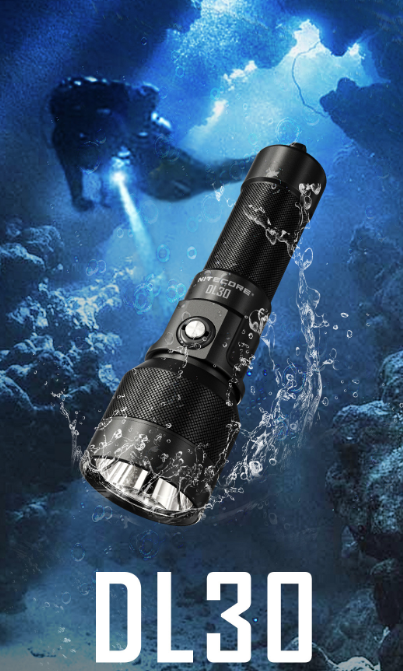 Nitecore DL30 1100 Lumen Rechargeable Dive Light