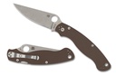 Spyderco Military 2 Sprint Run Compression Lock CPM-15V Stonewashed #C36GPBN15V2
