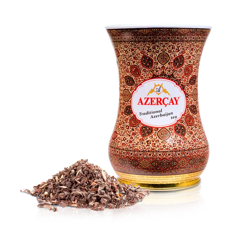 [00345] شاي اذربيجاني مع زعتر علبة 100غ Armudu with Thyme