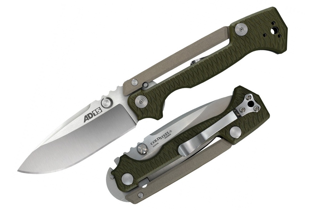 [02595] Cold Steel AD-15 Green S35VN #58SQ