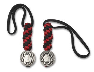 تعليقة سبايدركو دائرية أحمر #BEAD5LY