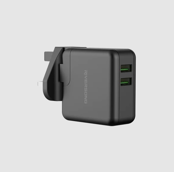 [00300] شاحن مخرجين 30W