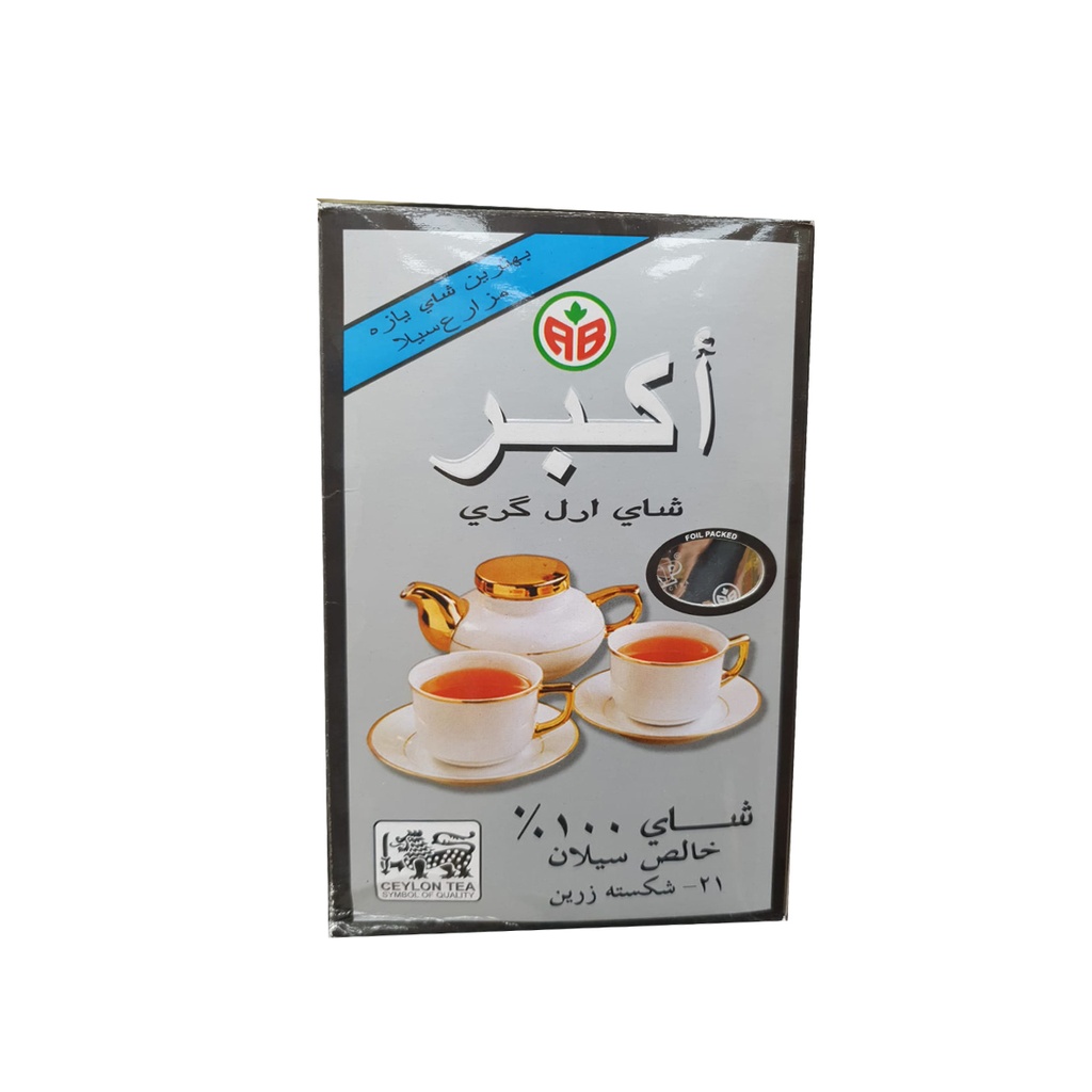 [03584] شاي اكبر ايرل جراي علبة كرتونية 500 جرام