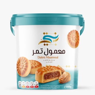معمول تمر سطل  500 جرام بنتي