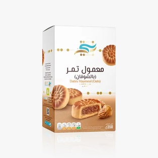 معمول تمر بالشوفان اكياس  350 جرام - بنتي
