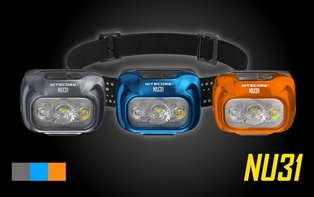 Nitecore Triple Output Lightweight USB-C Rechargeable Headlamp #NU31