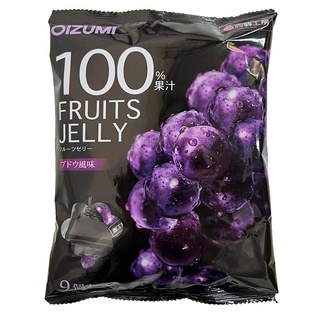 Oizumi Fruits Jelly Grape Flavor 100%
