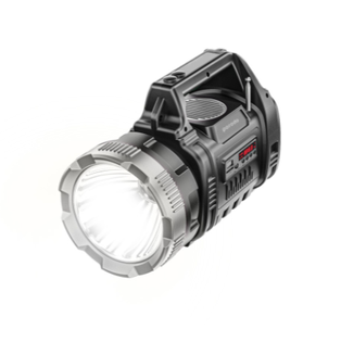 Porodo LifeStyle  Outdoor 10W 3 in 1 Flashlight with FM Radio and Bluetooth Speaker #PD-LSFLSP