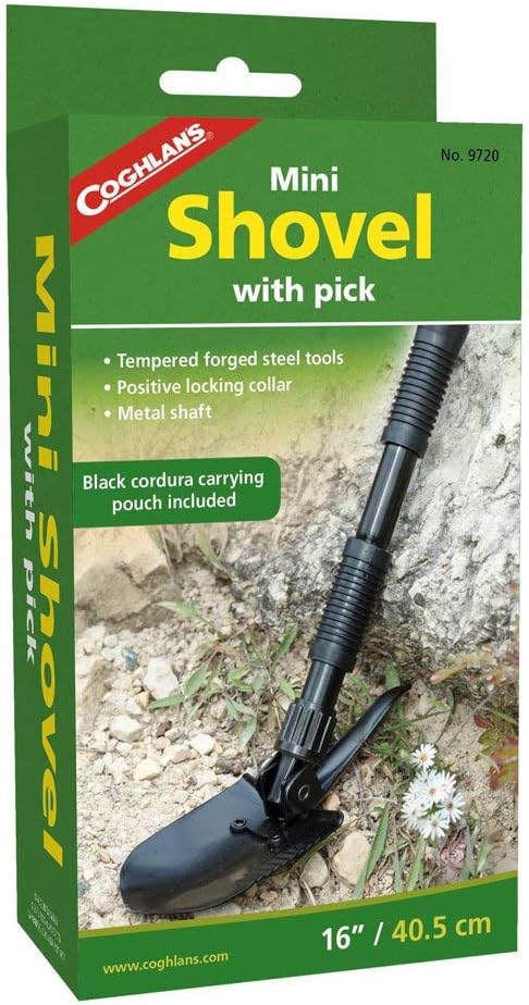[10573] COGHLANS Mini Shovel with Pick