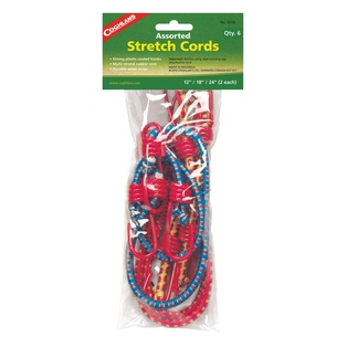 COGHLANS Assorted Stretch Cords - 6 Pack