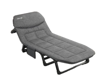 [11375] Green Lion Foldable Camping Bed #GNFLCPBEDGY