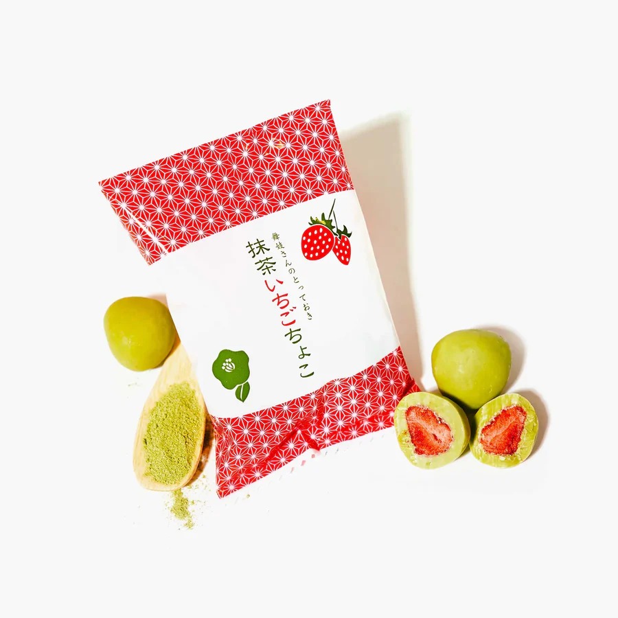 [11452] MATCHA CHOCO STRAWBERRY 25G