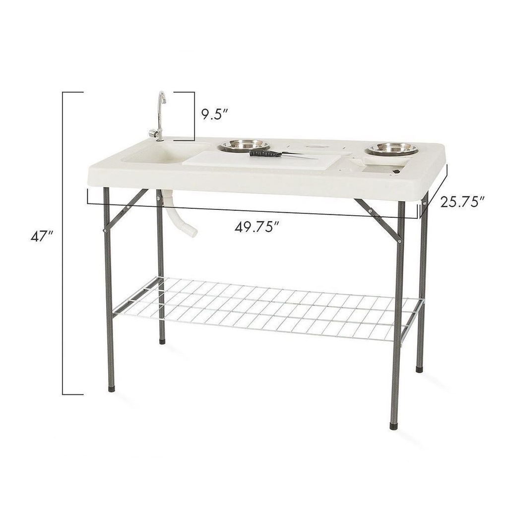 Kitchen Table with Water Tap from Zhab