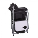 Black Foldable Chair for Trips from Alrimaya #22-3261