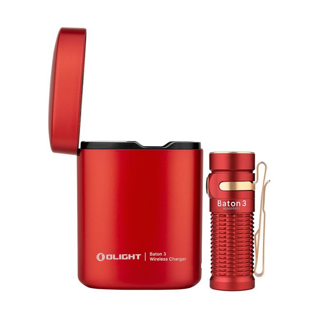 Olight #Baton 3 Premium Edition (RED) 1200 Lumens
