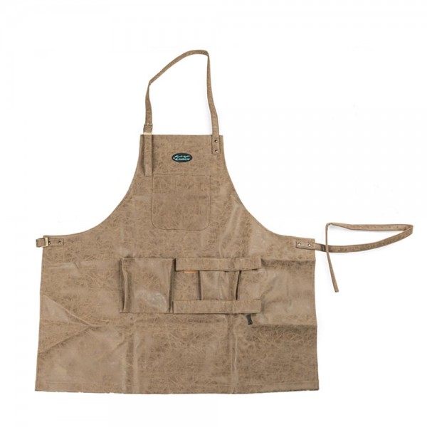 APRON - ARTIFICIAL  LEATHER FROM AL-RIMAYA #22-3428