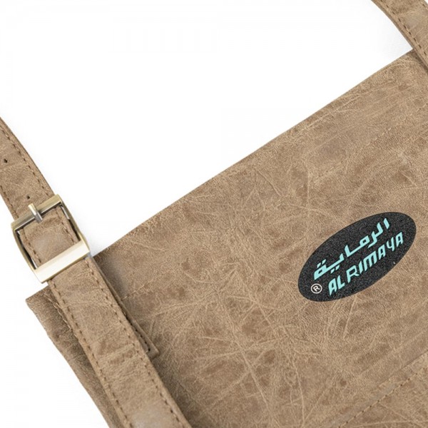 APRON - ARTIFICIAL  LEATHER FROM AL-RIMAYA #22-3428