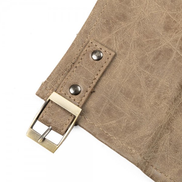 APRON - ARTIFICIAL  LEATHER FROM AL-RIMAYA #22-3428