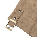 APRON - ARTIFICIAL  LEATHER FROM AL-RIMAYA #22-3428