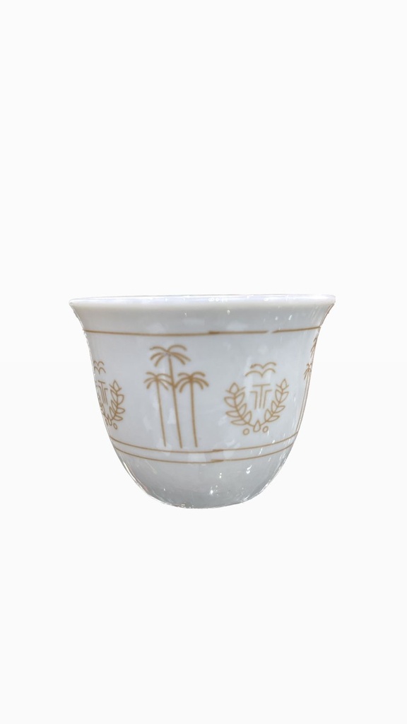 Palm Tree Pattern Coffee Cups Set OF 12 Pcs #WL-06