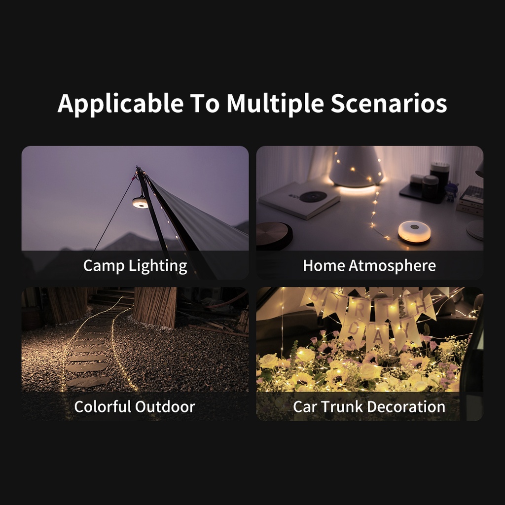 MILKY WAY CAMPING LAMP-WHITE NEXTOOL #NE20288