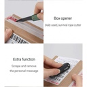 OUTDOOR MULTI FUNCTIONAL NAIL CLIPPER OLIVE COLOR FROM NEXTOOL #NE20011