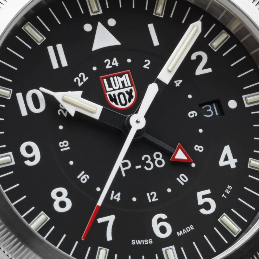 LUMINOX P–38 LIGHTNING, GMT, 44 MM #XA.9521