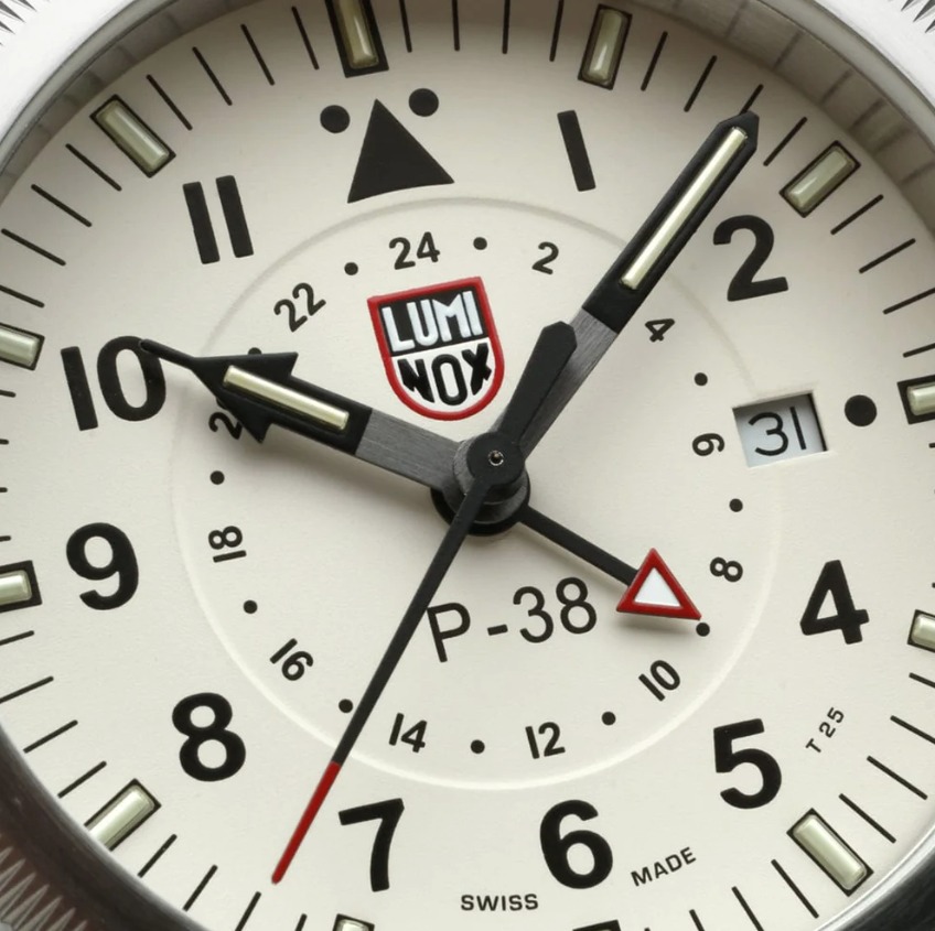 LUMINOX P–38 LIGHTNING, GMT, 44 MM #XA.9527