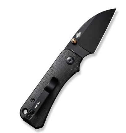 CIVIVI KNIVES BABY BANTER WHARNCLIFFE BLADE, BLACK #C19068SC-1