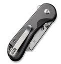 CIVIVI KNIVES ELEMENTUM UTILITY BUTTON LOCK  GRAY ALUMINUM HANDLE #C23039B-4