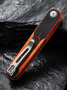 CIVIVI KNIVES KWAIQ LINER LOCK ORANGE/BLACK #C230152
