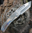 MEDFORD SLIM MIDI FRAMELOCK POCKET KNIFE TANTO #MD201STT03TM