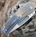 MEDFORD SLIM MIDI FRAMELOCK POCKET KNIFE TANTO #MD201STT03TM