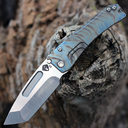 MEDFORD SLIM MIDI FRAMELOCK POCKET KNIFE TANTO #MD201STT03TM