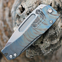 MEDFORD SLIM MIDI FRAMELOCK POCKET KNIFE #MD201STD03TM