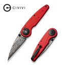 CIVIVI Starflare Button Lock Red #CIVC23052DS1