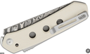 CIVIVI KNIVES VISION FG SUPERLOCK IVORY DAMASCUS #C22036-DS1