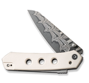 CIVIVI KNIVES VISION FG SUPERLOCK IVORY DAMASCUS #C22036-DS1