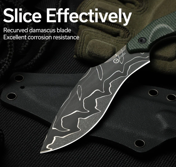 CIVIVI KNIVES VAQUITA II MINI NECK KNIFE GREEN #C047C-DS2