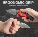 CIVIVI KNIVES TYPHOEUS ADJUSTABLE FIXED RED #C21036-DS1