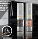 7MD Portable Electric Salt & Pepper Grinder #9387