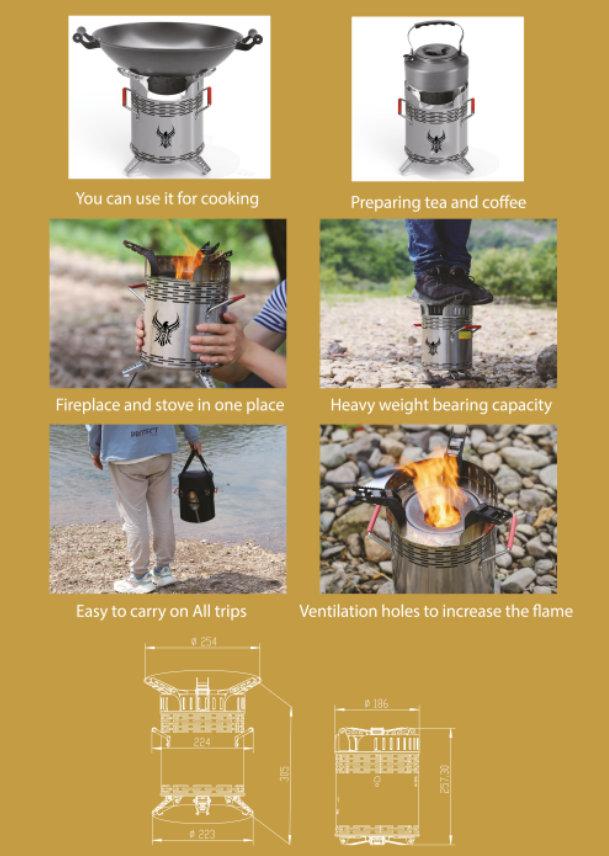 WOOD STOVE BL100-Q16